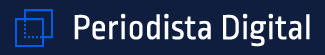 Logotipo de "Periodista Digital" que presenta dos cuadrados azules superpuestos a la izquierda con el texto "Periodista Digital" en blanco sobre fondo azul oscuro.